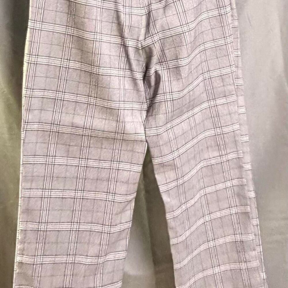 Time-and-tru Women's Purple and Grey Trousers
